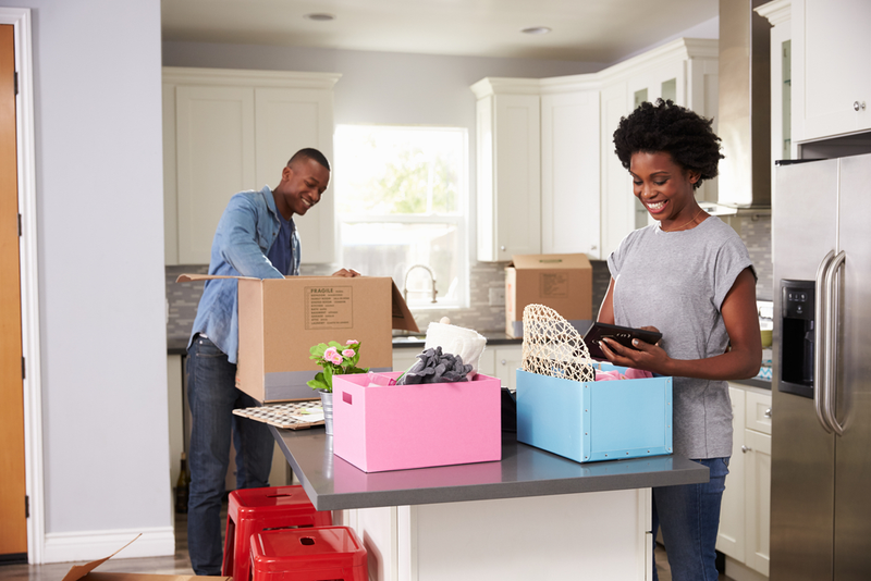 Using colored bins or markers to label boxes can help movers identify where everything goes, making unloading much faster.
